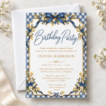 Coquette & Gingham Birthday Collection