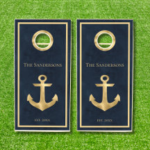 Elegant Modern Cornhole Sets and Bean Bags