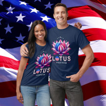 Lotus For Potus USA Election Kamala Harris 2024