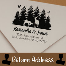 Return Address Stamps