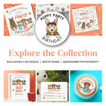 Puppy Pawty Dog Themed Birthday Party