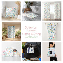 Botanical Watercolors Christmas Pattern