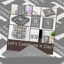 Pi Symbol, Irrational...but Constant! Pi Day Gifts