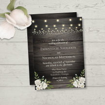 Rustic Old Barn Wood Floral Wedding by 3Cattails