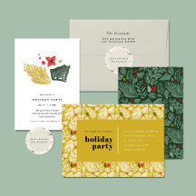 holiday   festive botanical