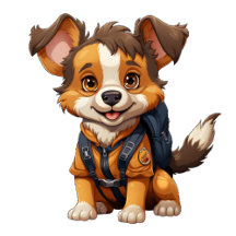 T-shirt enfant Paws and Affection