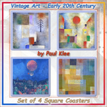 COASTERS - Themed Sets of 4 - Square (Some Round)