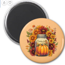 Harvest Blessing Jar Thanksgiving