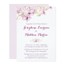 Tropical Purple Orchid Wedding Collection