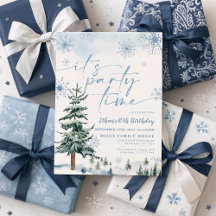 It’s Party Time! Winter Birthday Collection