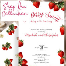 Berry Sweet Baby Couple's Baby Shower 
