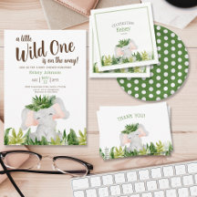 Jungle Safari Baby Shower Collection