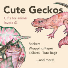 Cute Geckos, Crystals, and Creepy Crawlies♡ ˚₊‧⁺˖