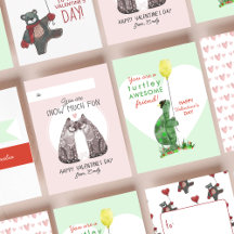 Valentine's Day Classroom Card Packs