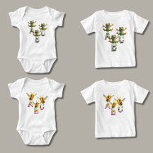 Whimsical Wonders ABC Baby Apparel