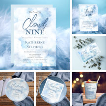 We're On Cloud Nine Baby Shower