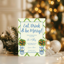 Chinoiserie Citrus Topiary Holiday Collection