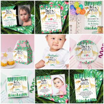 Wild One Dinosaur 1st Birthday Party