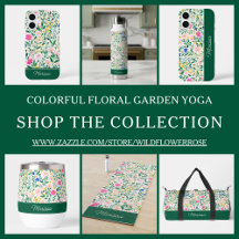 Colorful Floral Garden Yoga Collection