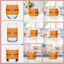 Drinkware Style: Rocks  Can   Stemless Wine Glass.