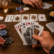 Vintage Muscle Car / Hot Rod Playing Cards
