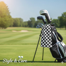Sophisticated Personalized Golf Towel Collection