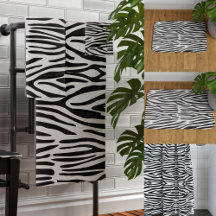 Zebra Print Home Decor