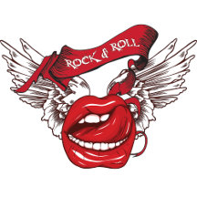 Rock n Roll Angel Lips