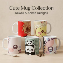 Kawaii Critters Cups