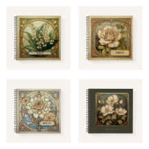 Exquisite Art Nouveau Notebooks