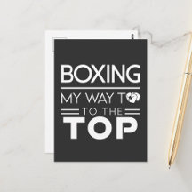 Boxing Mindset Motivational Typography Design
