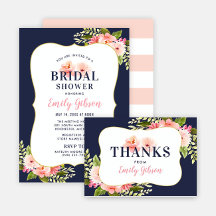 Blush Pink Watercolor Flowers Collection