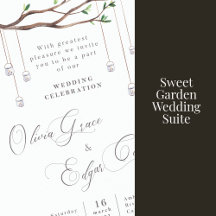 Sweet Garden Wedding Set
