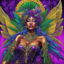 Creole Mardi Gras Fairy