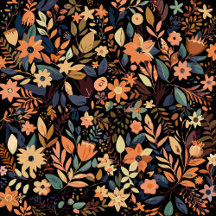 Flower Pattern Women's Tank Top