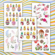 Things to cut out and collage