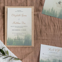 Forest Wedding Invitation