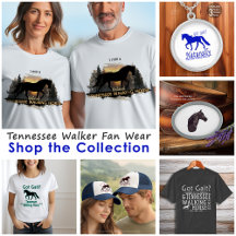 Tennessee Walker TWH Walking Horse Fan Wear
