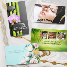 cosmetologist makeup artist business cards