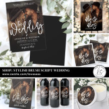 Elegant Mr. And Mrs. Wedding Reception Essentials