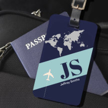 personalized luggage tags collection 