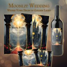 Moonlit Aisle of Eternal Vows –Gothic Wedding Gate