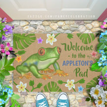 Tropical Frog Party & Home Decor Collection