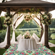 Tropical Nautical and Coastal Wedding Rugs