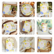 Lemon Citrus Summer Birthday Party 