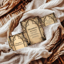 Gothic Arch Midnight Birthday