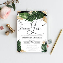 11 Summer tropical leaves set