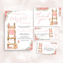 Sweet Little Girl Boho Baby Shower   BS56