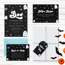 A Little Boo is Almost Due Baby Shower Suite