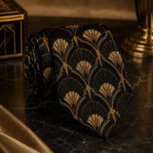 Luxury Art Deco Wedding Ties | Gatsby Groom 